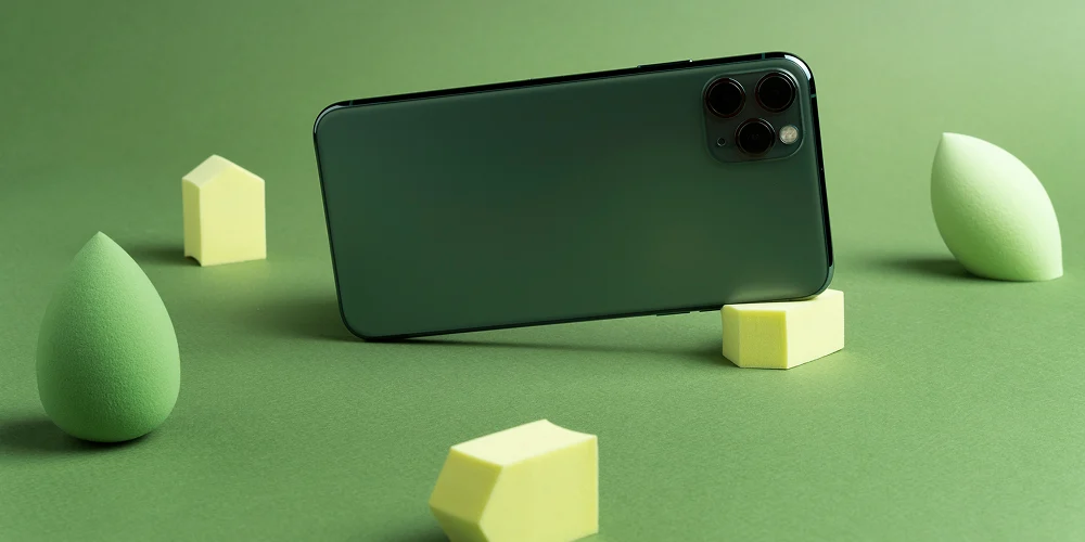 Midnight Green Triple Camera Smartphone with Premium Matte Finish Unlocked